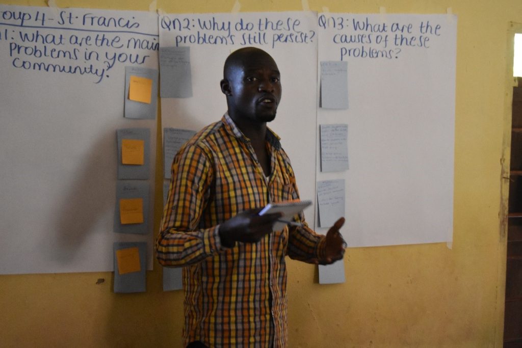 Supporting community members to structure local problems and reflect upon them. The case of four communities in Bwaise area in&nbsp;Kampala.