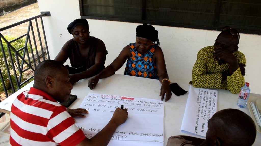 Facilitating community members in Dodowa to envision their communities in the&nbsp;future